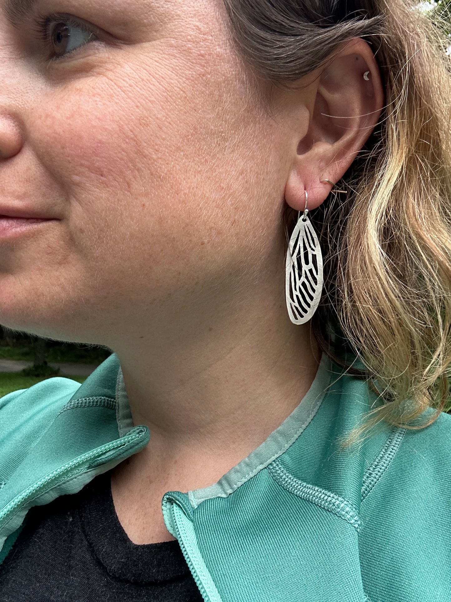 Cicada Wing earrings