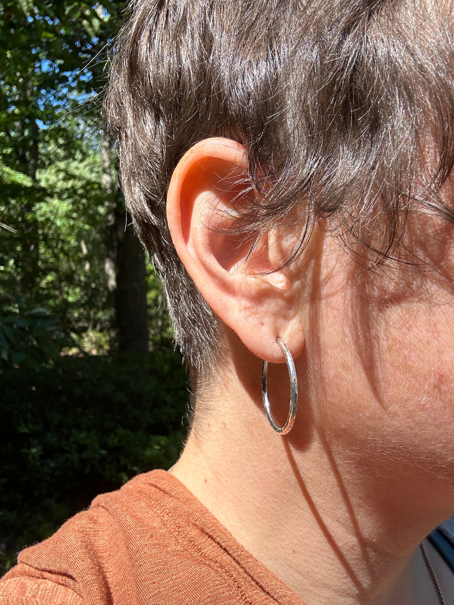Potomac hoop earrings