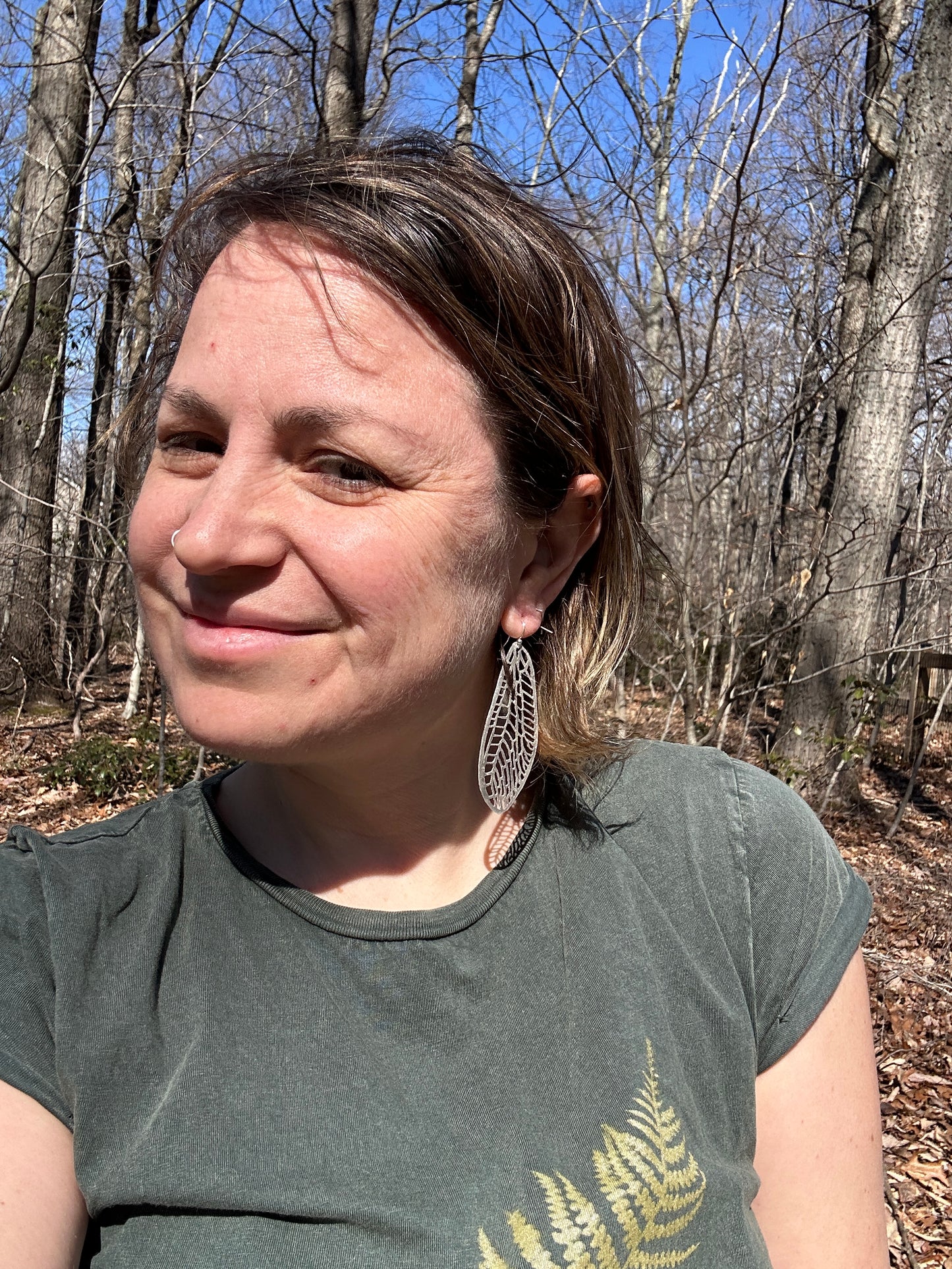 Dragonfly Wing earrings