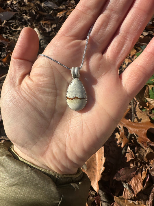 Chicken Track Jasper necklace