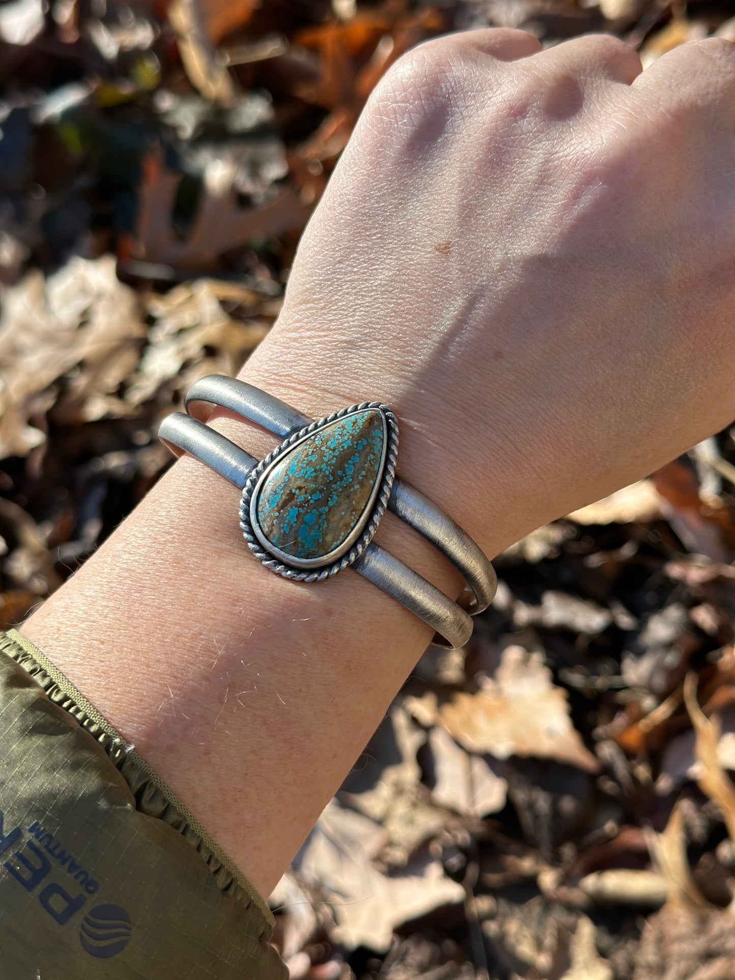 #8 turquoise cuff