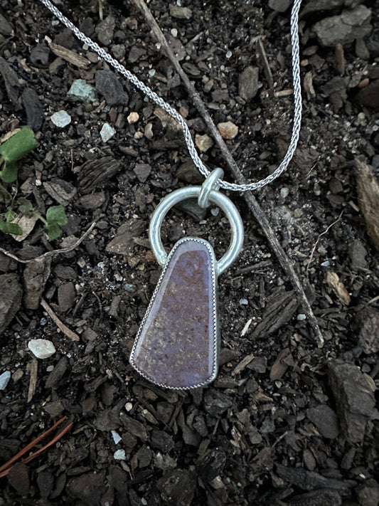 Burro creek talisman necklace