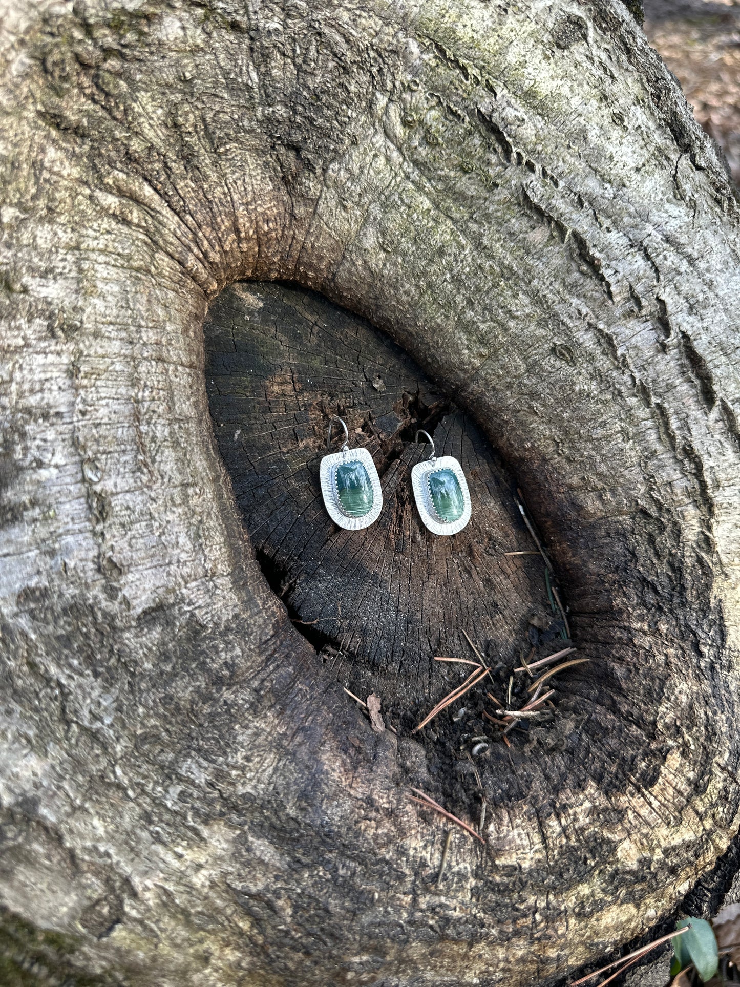 Gary Green / Larsonite Jasper Earrings