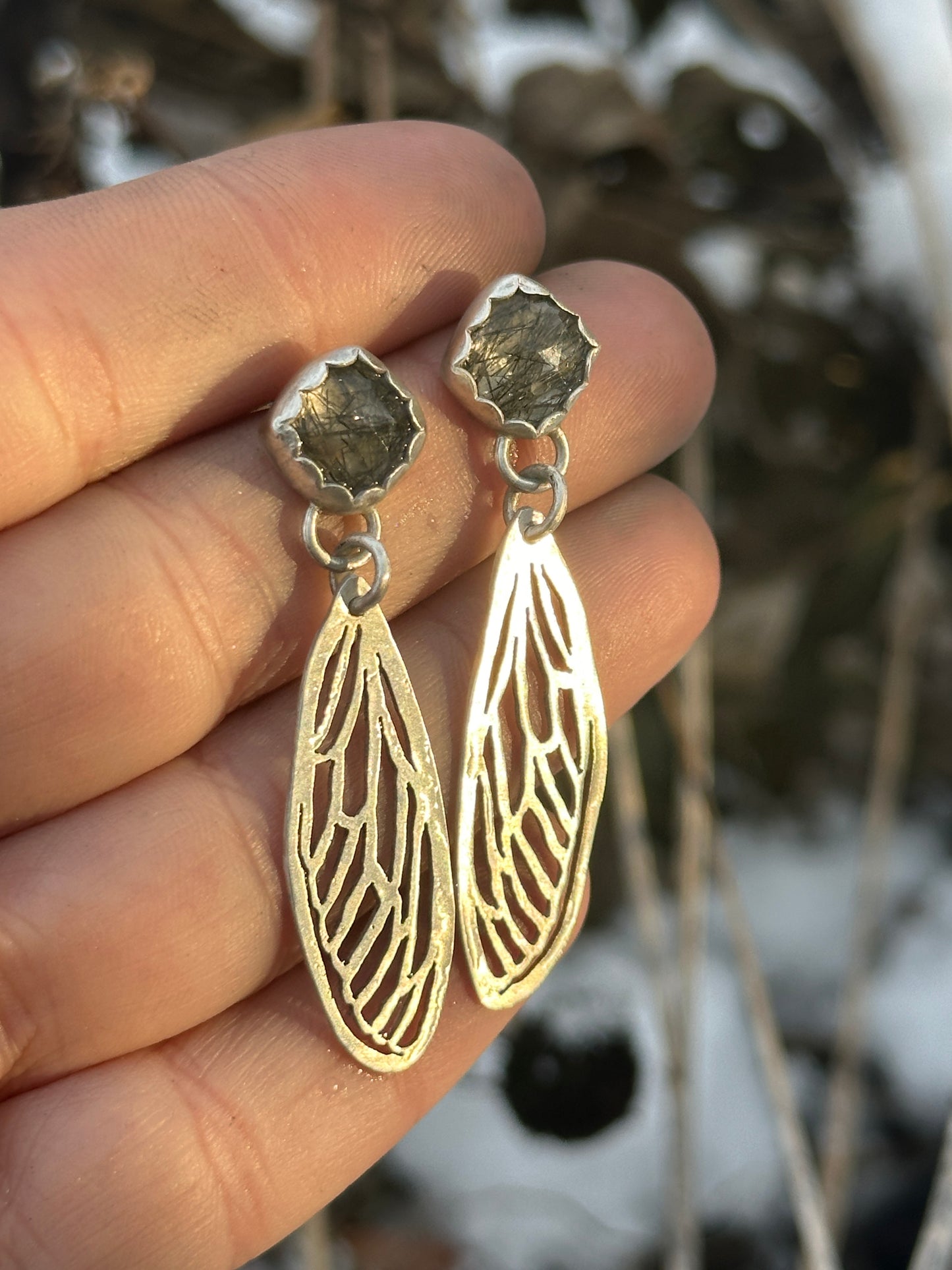 Winter Wing Earrings