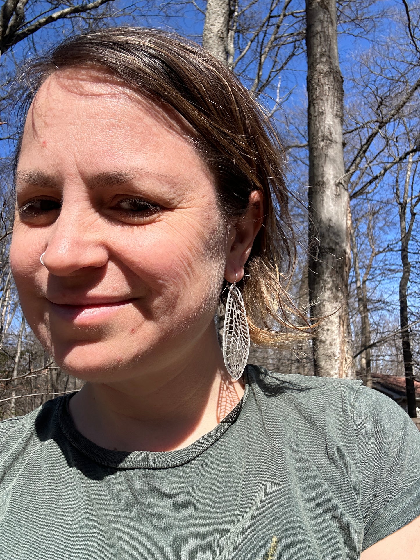 Dragonfly Wing earrings