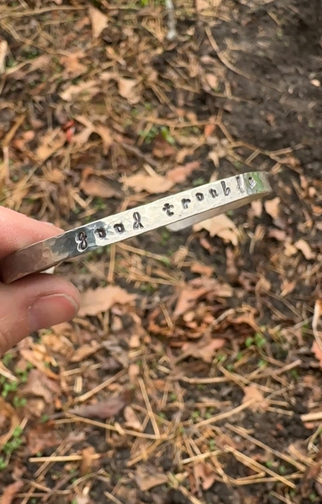 good trouble // resist // hands off cuffs