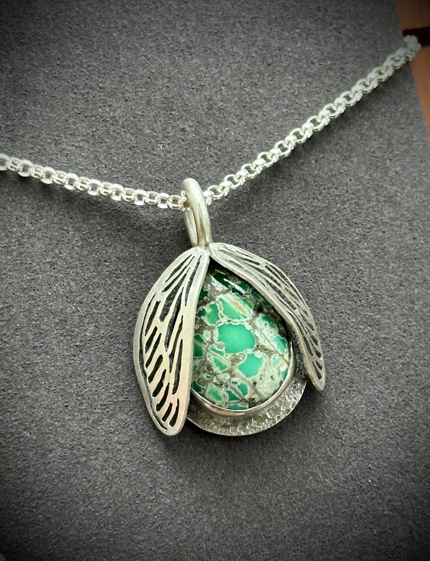 Variscite Winged Necklace
