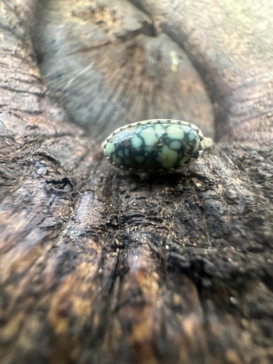 New lander variscite stacking ring - size 7.5