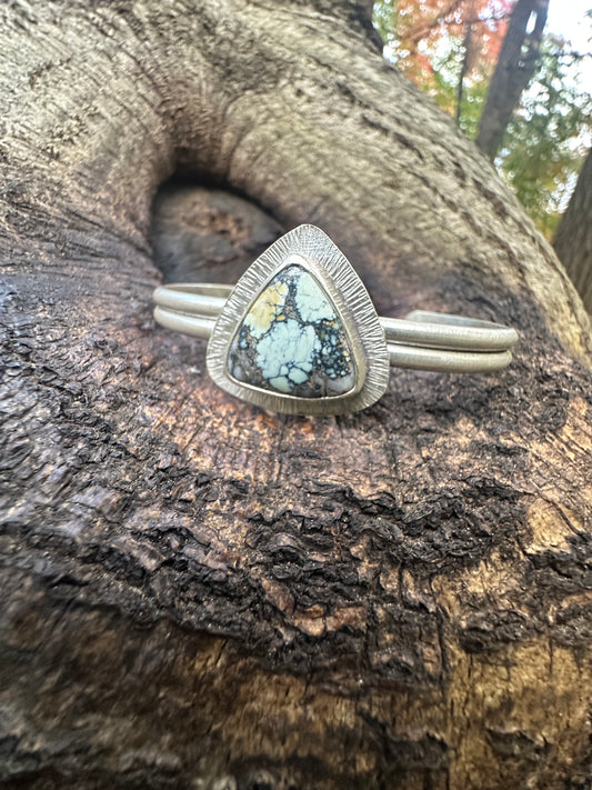 New Lander Variscite Triangle Cuff