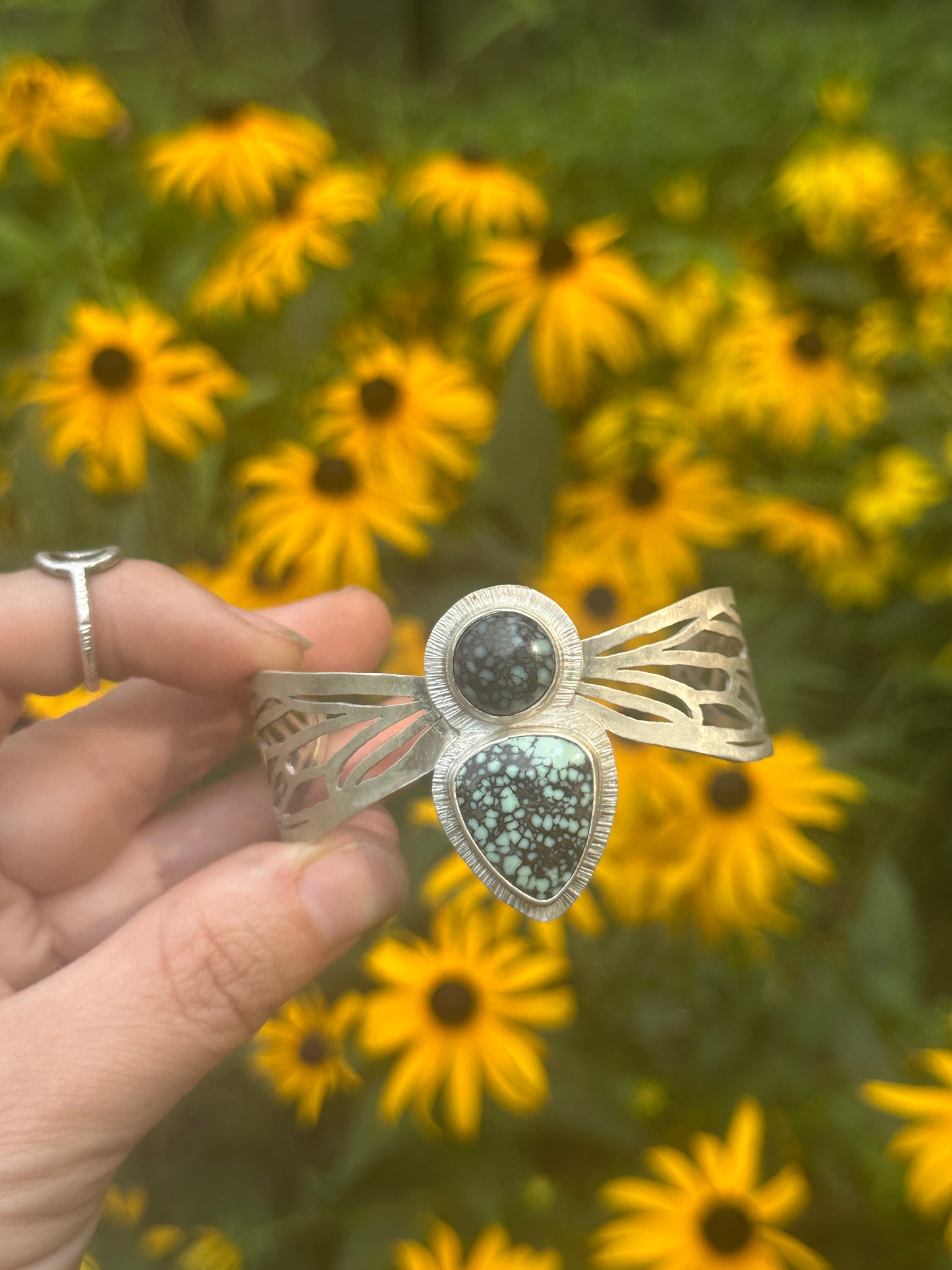 Snowville Variscite Winged Cuff