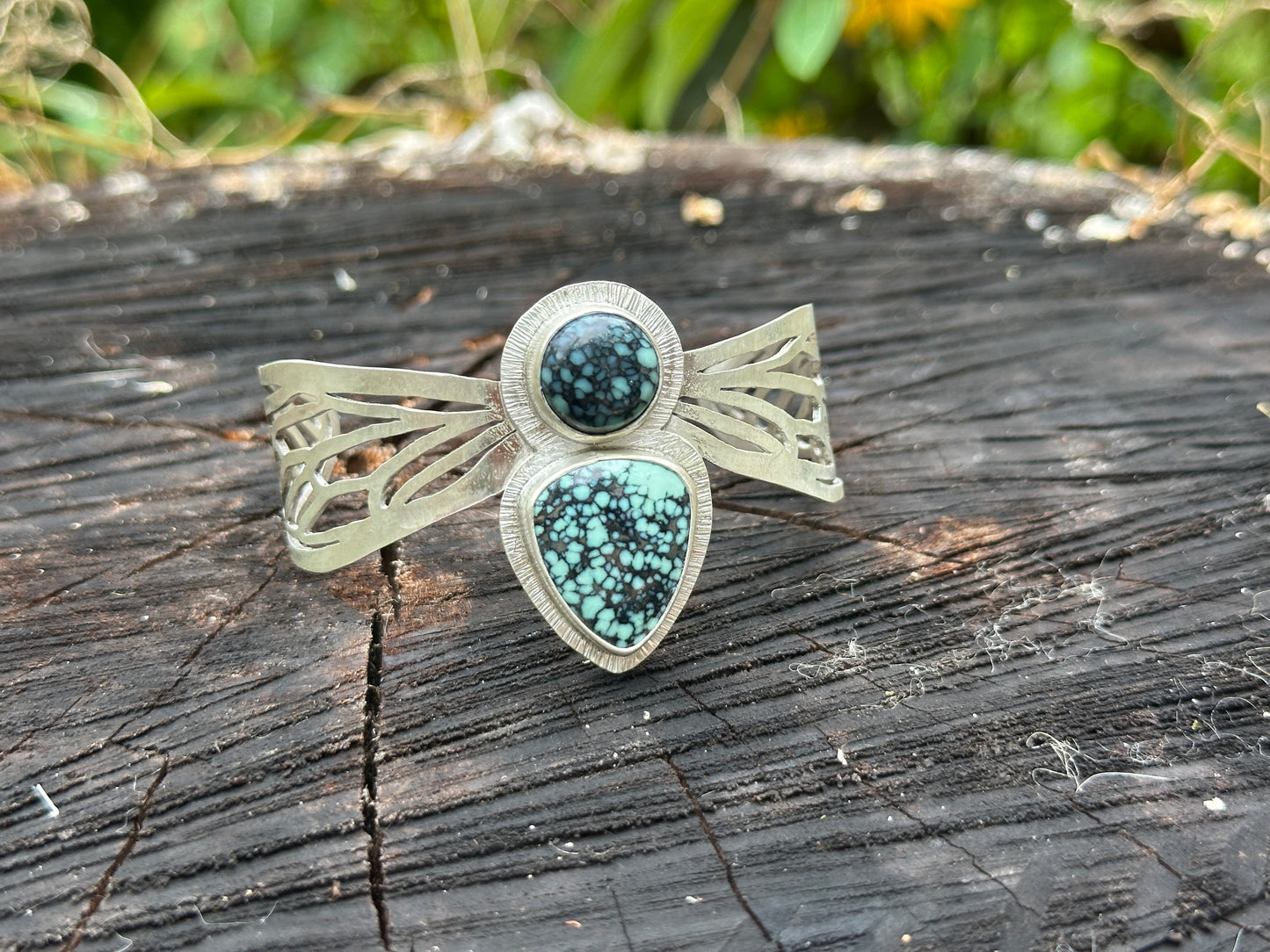 Snowville Variscite Winged Cuff