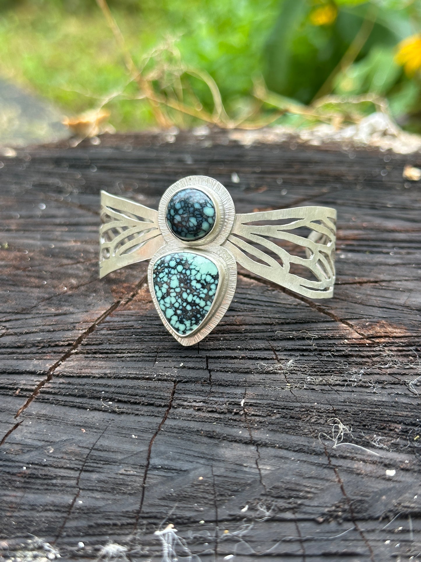 Snowville Variscite Winged Cuff
