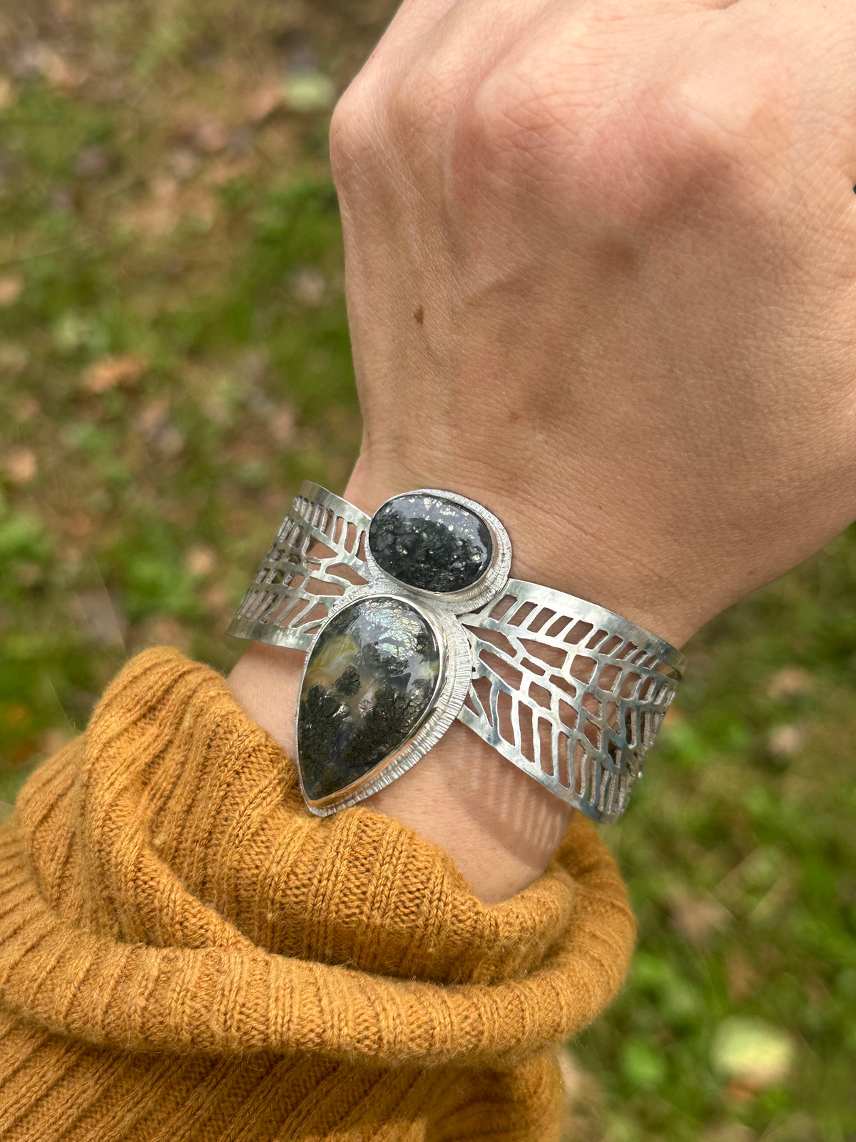 Marcasite Dragonfly Cuff