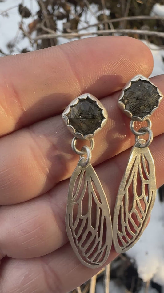 Winter Wing Earrings